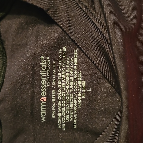 Warm essentials by Cuddl Duds NWT - Picture 2 of 4